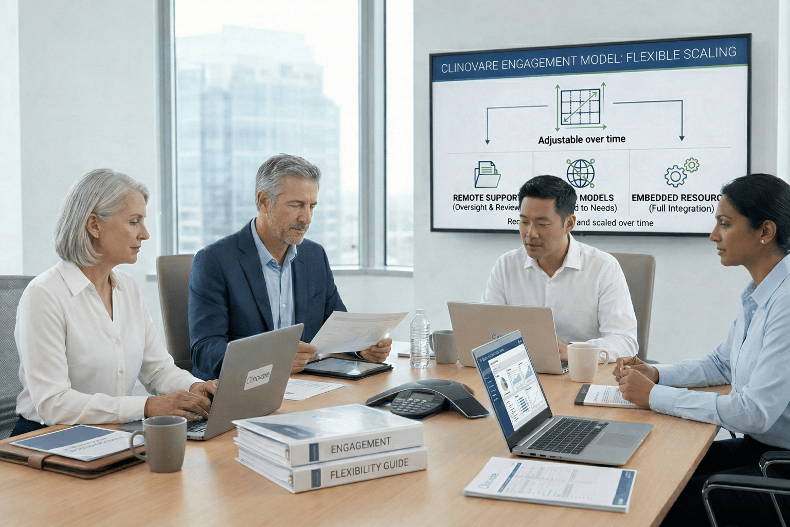 Flexible engagement: partnership and scaling